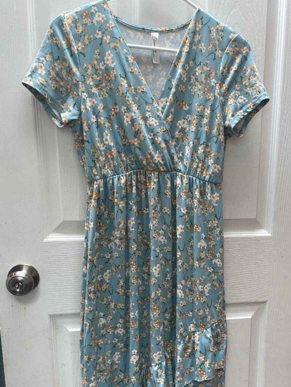 Floral Nursing Maternity Dress